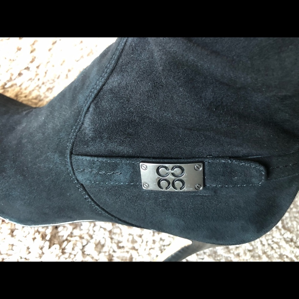 Coach black stretch knee boot - Picture 3 of 6